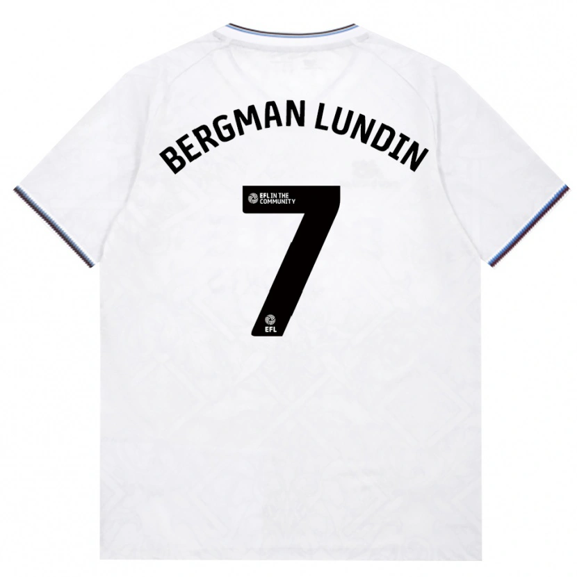Danxen Kinder Marika Bergman-Lundin #7 Burgund Weiß Auswärtstrikot Trikot 2026/27 T-Shirt Österreich