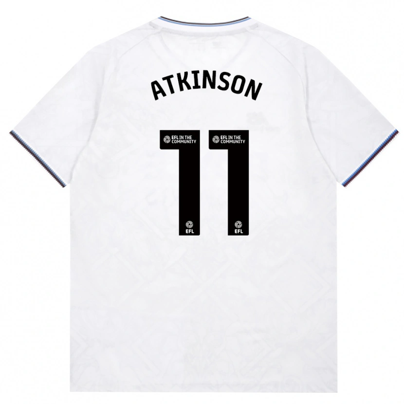 Danxen Kinder Izzy Atkinson #11 Burgund Weiß Auswärtstrikot Trikot 2026/27 T-Shirt Österreich