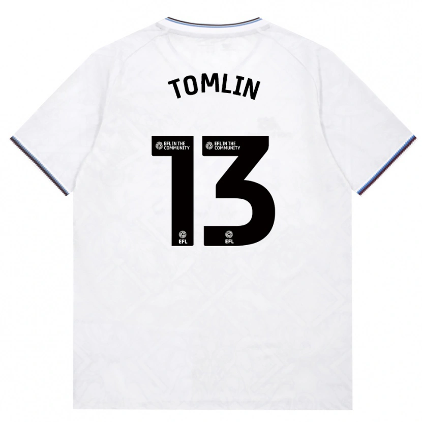 Danxen Kinder Jack Tomlin #13 Burgund Weiß Auswärtstrikot Trikot 2026/27 T-Shirt Österreich