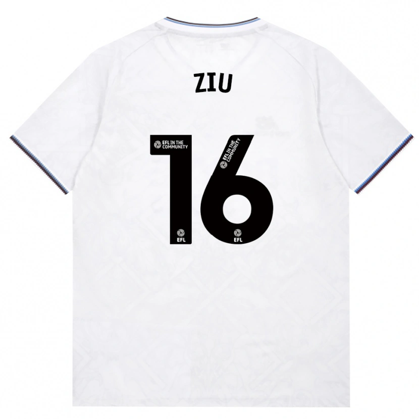 Danxen Kinder Jessica Ziu #16 Burgund Weiß Auswärtstrikot Trikot 2026/27 T-Shirt Österreich