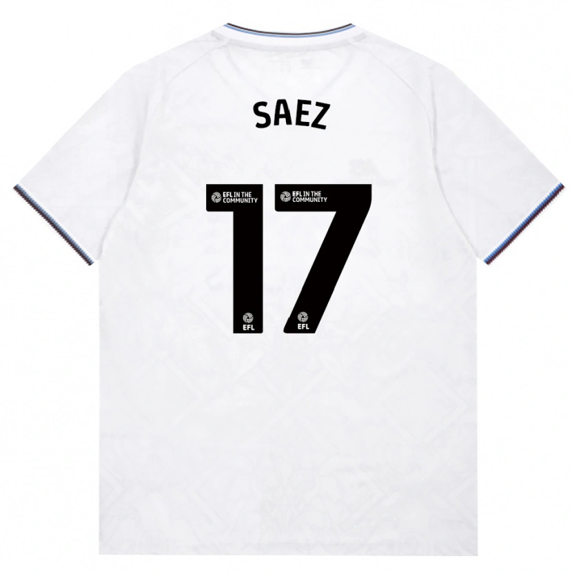 Danxen Kinder Camila Sáez #17 Burgund Weiß Auswärtstrikot Trikot 2026/27 T-Shirt Österreich