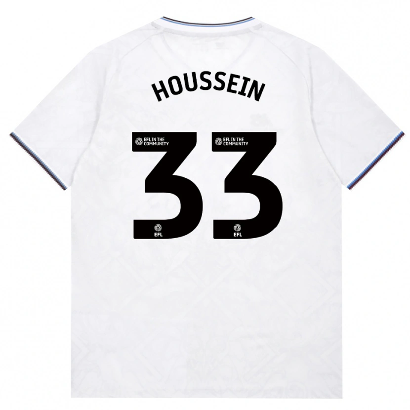 Danxen Kinder Halle Houssein #33 Burgund Weiß Auswärtstrikot Trikot 2026/27 T-Shirt Österreich