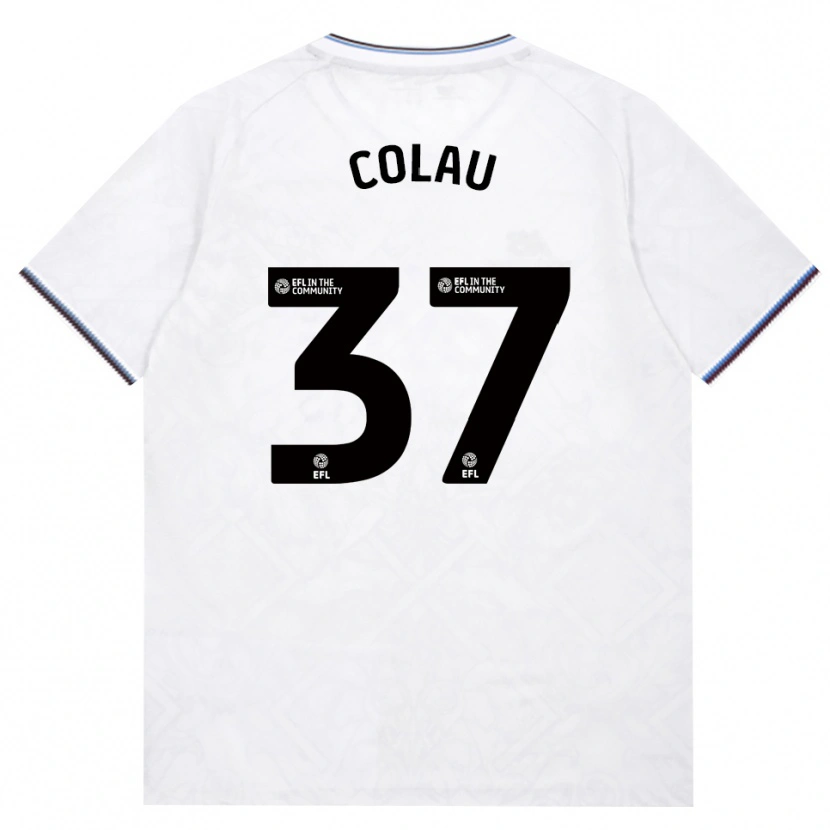 Danxen Kinder Dimitri Colau #37 Burgund Weiß Auswärtstrikot Trikot 2026/27 T-Shirt Österreich