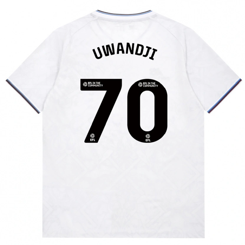 Danxen Kinder Blaise Uwandji #70 Burgund Weiß Auswärtstrikot Trikot 2026/27 T-Shirt Österreich