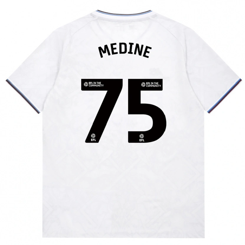 Danxen Kinder Jethro Medine #75 Burgund Weiß Auswärtstrikot Trikot 2026/27 T-Shirt Österreich