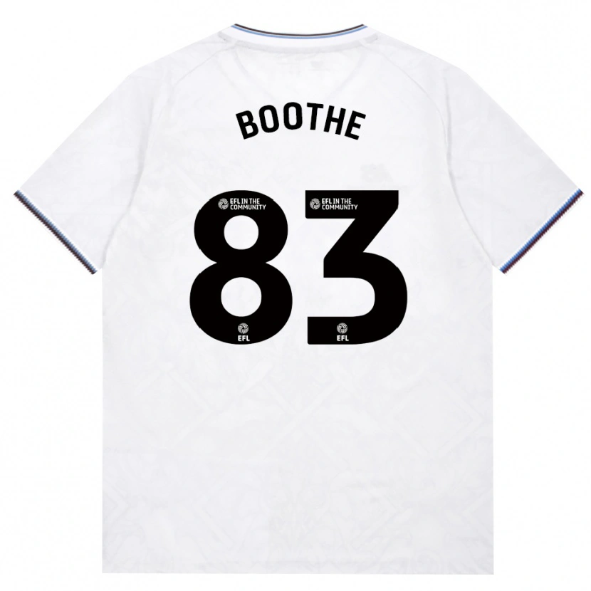 Danxen Kinder Sebastian Boothe #83 Burgund Weiß Auswärtstrikot Trikot 2026/27 T-Shirt Österreich