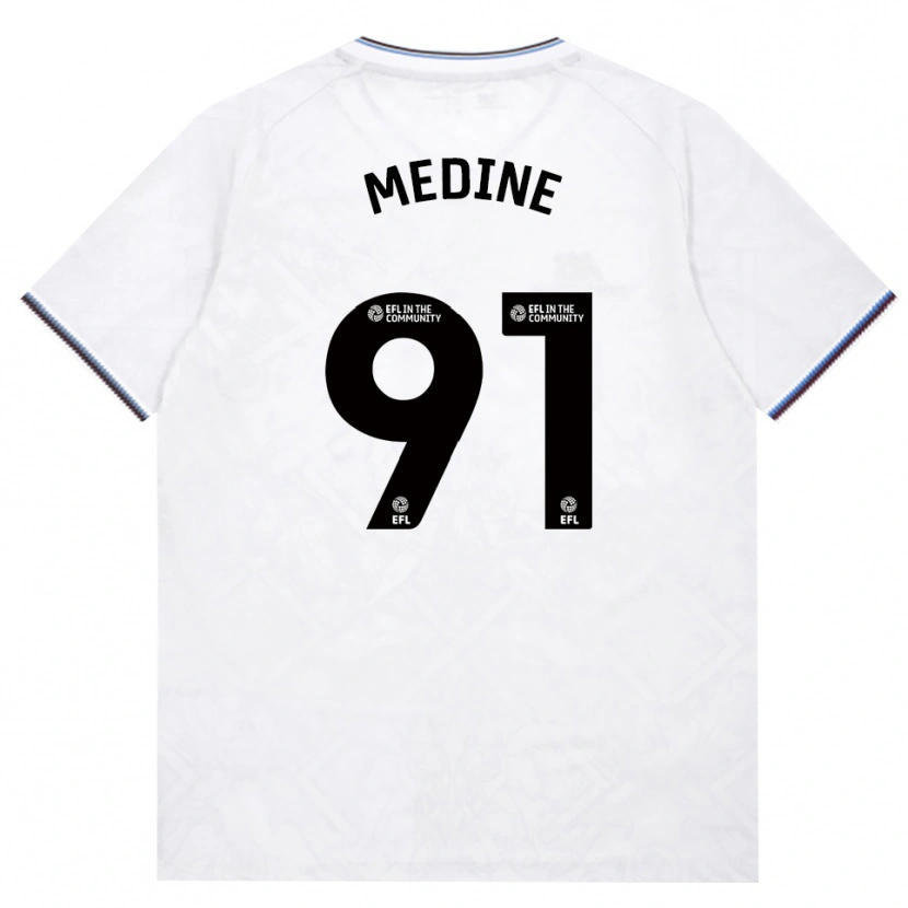 Danxen Kinder Jephthah Medine #91 Burgund Weiß Auswärtstrikot Trikot 2026/27 T-Shirt Österreich