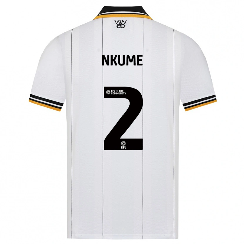Danxen Kinder Saviour Nkume #2 Orange Weiß Schwarz Auswärtstrikot Trikot 2026/27 T-Shirt Österreich