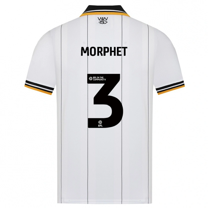 Danxen Kinder Anna Morphet #3 Orange Weiß Schwarz Auswärtstrikot Trikot 2026/27 T-Shirt Österreich