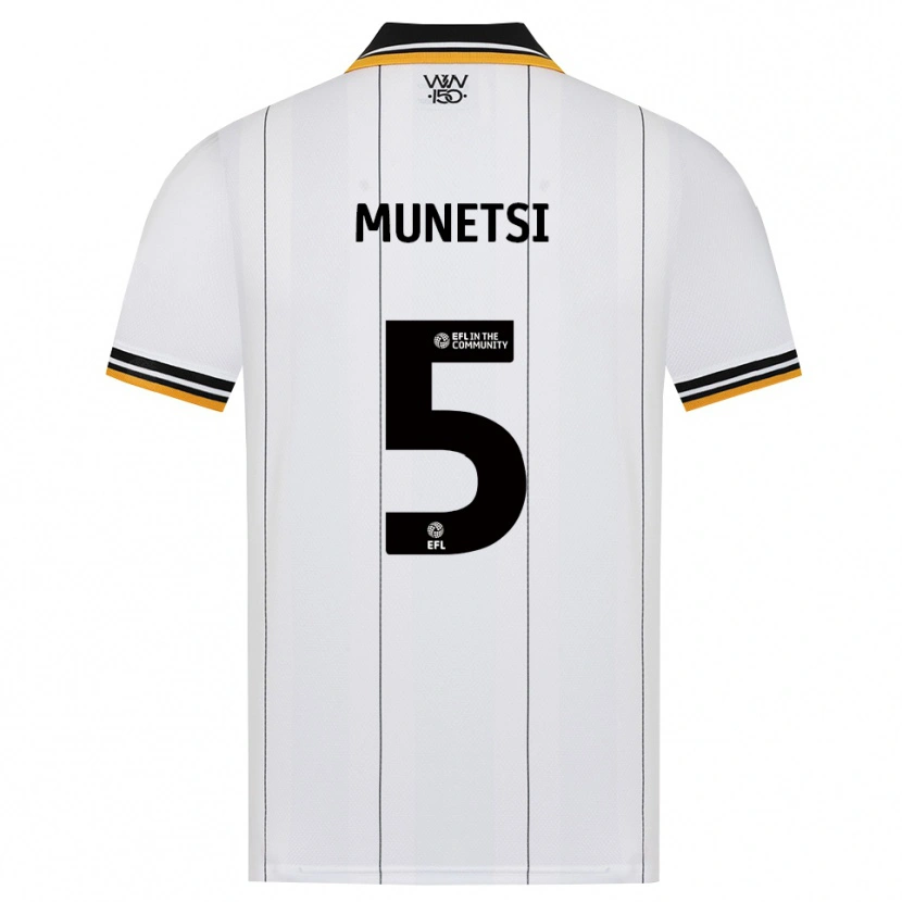 Danxen Kinder Marshall Munetsi #5 Orange Weiß Schwarz Auswärtstrikot Trikot 2026/27 T-Shirt Österreich