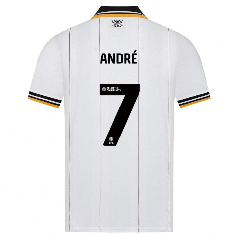 Danxen Kinder André Trindade Da Costa Neto #7 Orange Weiß Schwarz Auswärtstrikot Trikot 2026/27 T-Shirt Österreich