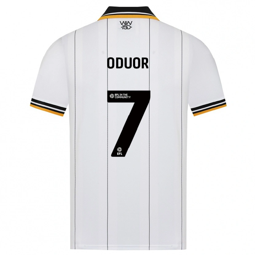 Danxen Kinder Clive Oduor #7 Orange Weiß Schwarz Auswärtstrikot Trikot 2026/27 T-Shirt Österreich