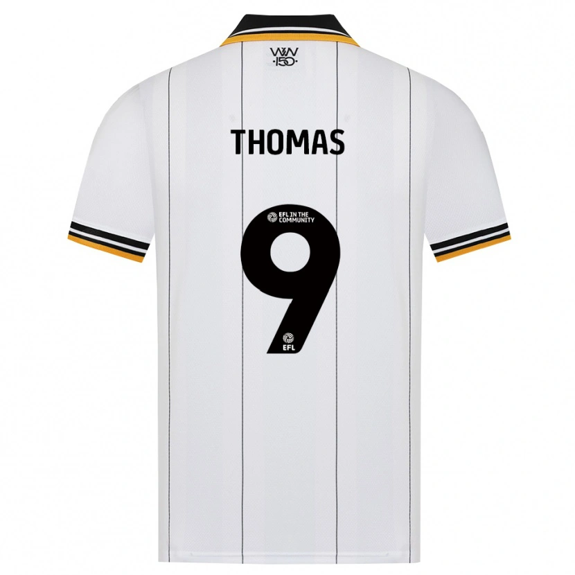 Danxen Kinder Kaream Thomas #9 Orange Weiß Schwarz Auswärtstrikot Trikot 2026/27 T-Shirt Österreich