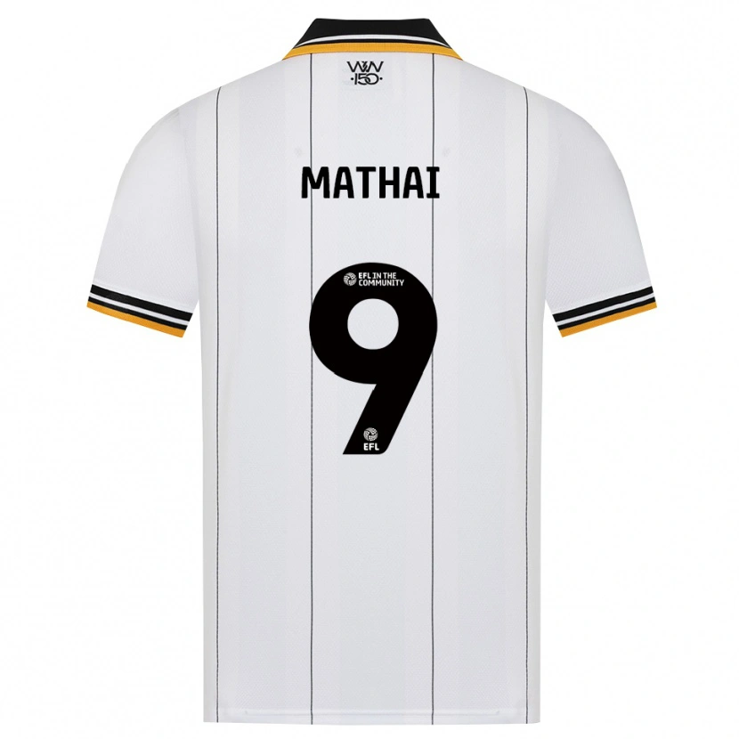 Danxen Kinder Junior Mathai #9 Orange Weiß Schwarz Auswärtstrikot Trikot 2026/27 T-Shirt Österreich