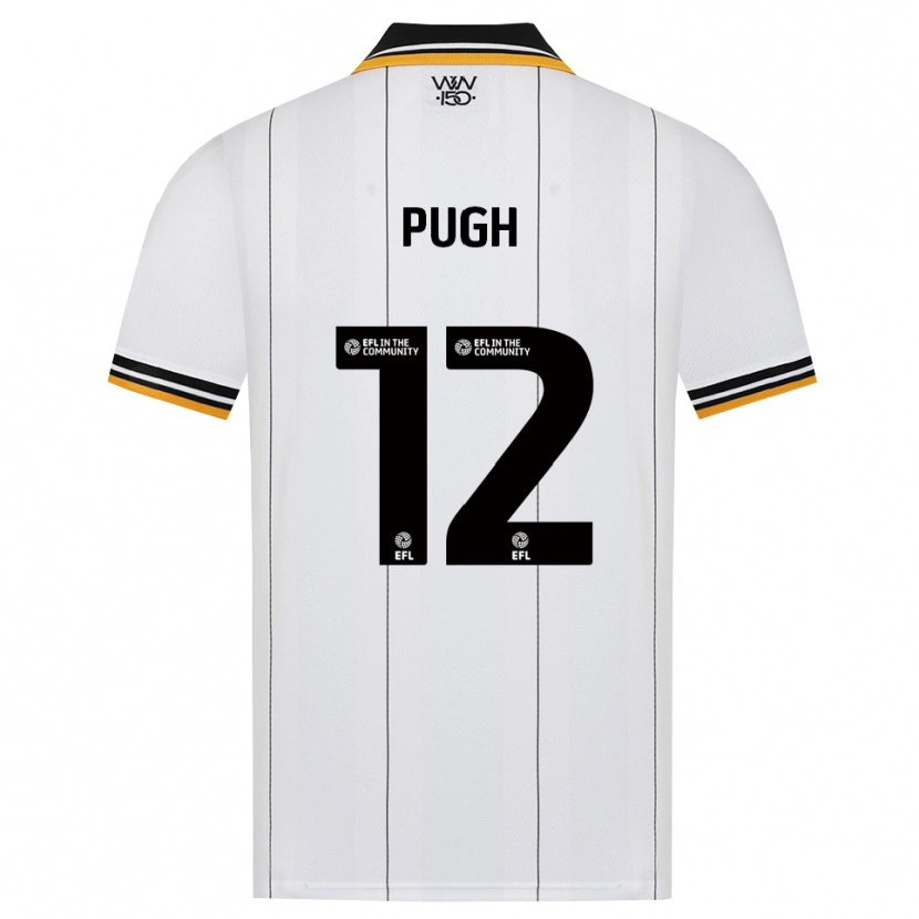 Danxen Kinder Caden Pugh #12 Orange Weiß Schwarz Auswärtstrikot Trikot 2026/27 T-Shirt Österreich