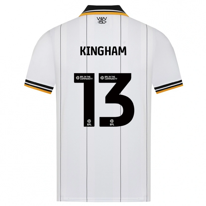 Danxen Kinder Joshua Kingham #13 Orange Weiß Schwarz Auswärtstrikot Trikot 2026/27 T-Shirt Österreich