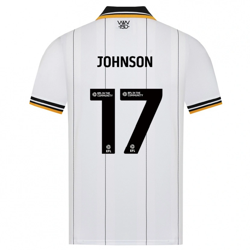 Danxen Kinder Katie Johnson #17 Orange Weiß Schwarz Auswärtstrikot Trikot 2026/27 T-Shirt Österreich