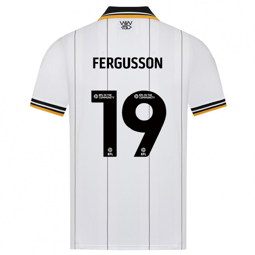 Danxen Kinder Liv Fergusson #19 Orange Weiß Schwarz Auswärtstrikot Trikot 2026/27 T-Shirt Österreich