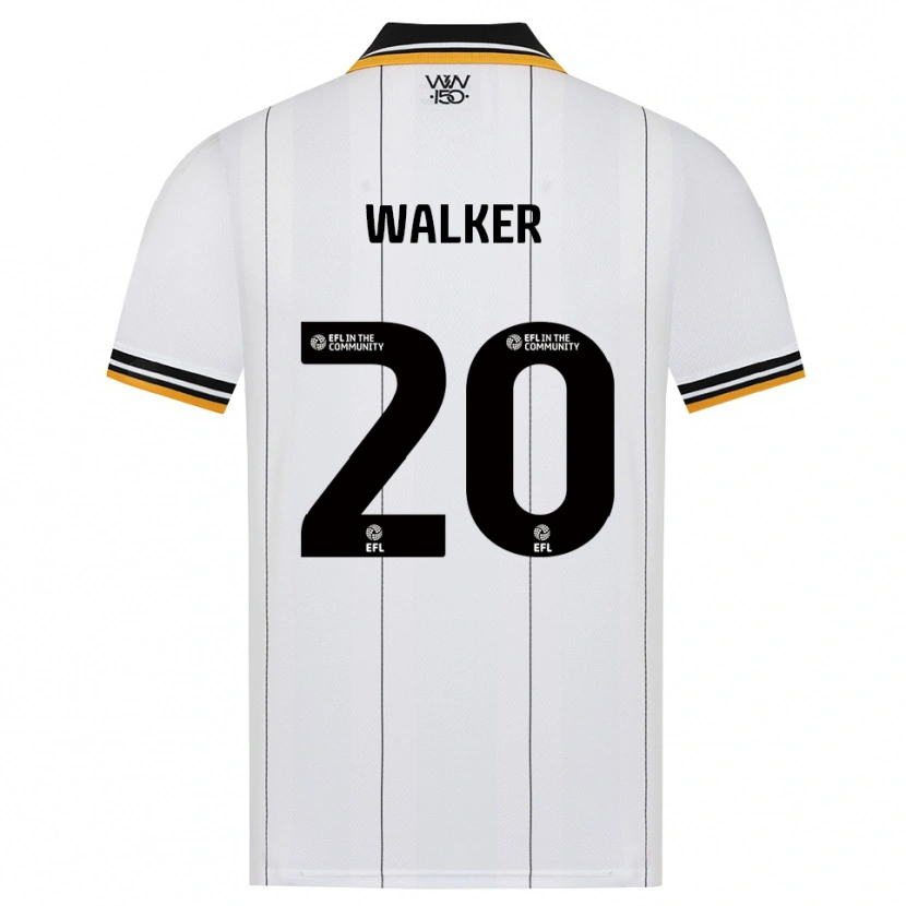Danxen Kinder Lowri Walker #20 Orange Weiß Schwarz Auswärtstrikot Trikot 2026/27 T-Shirt Österreich