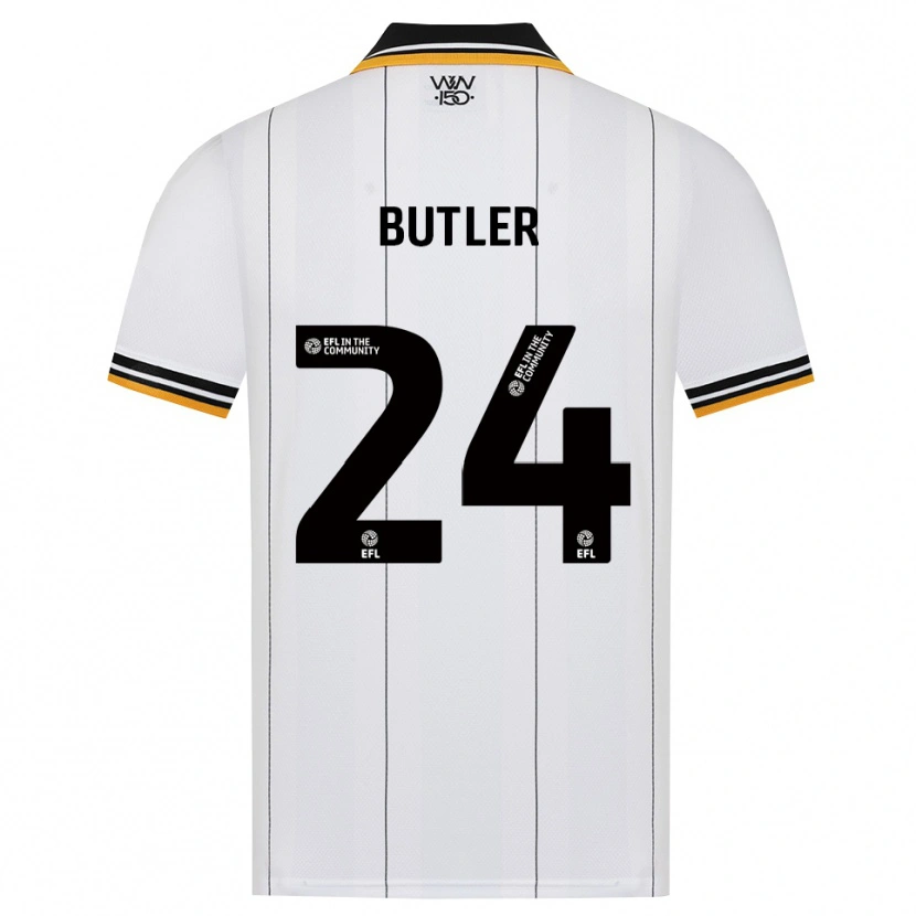Danxen Kinder Elli Butler #24 Orange Weiß Schwarz Auswärtstrikot Trikot 2026/27 T-Shirt Österreich