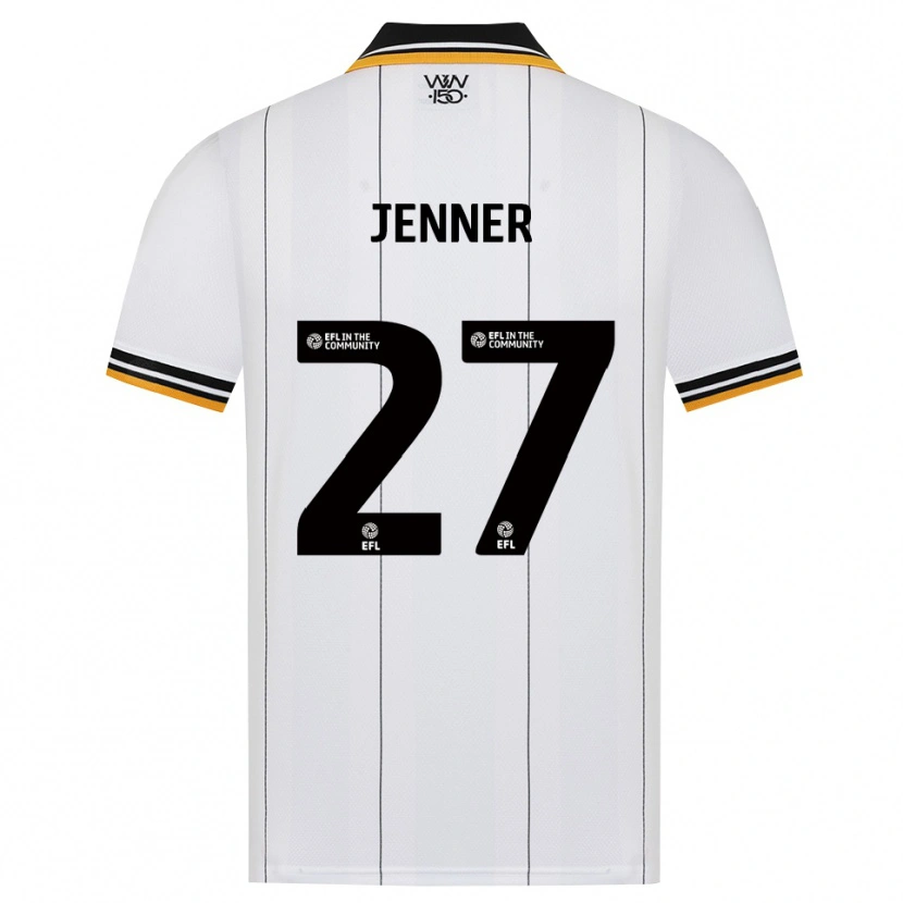 Danxen Kinder Abbi Jenner #27 Orange Weiß Schwarz Auswärtstrikot Trikot 2026/27 T-Shirt Österreich