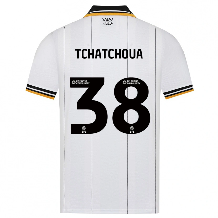 Danxen Kinder Jackson Tchatchoua #38 Orange Weiß Schwarz Auswärtstrikot Trikot 2026/27 T-Shirt Österreich