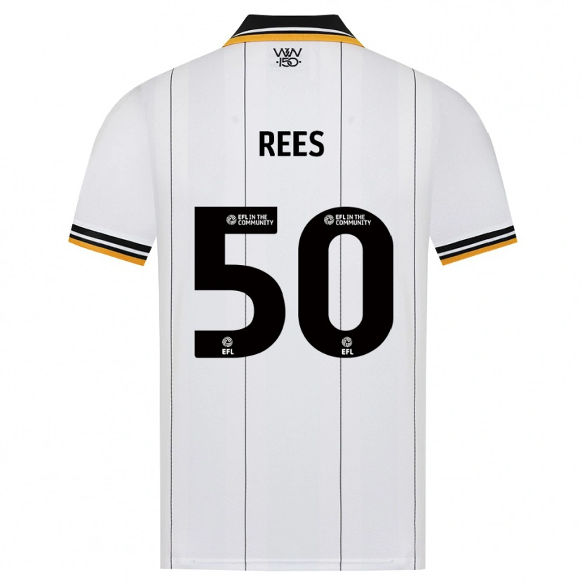 Danxen Kinder Mason Rees #50 Orange Weiß Schwarz Auswärtstrikot Trikot 2026/27 T-Shirt Österreich