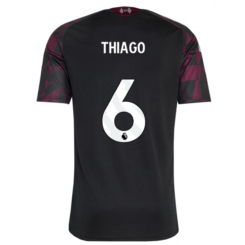 Danxen Kinder Thiago #6 Schwarz Weiß Violett Ausweichtrikot Trikot 2026/27 T-Shirt Österreich