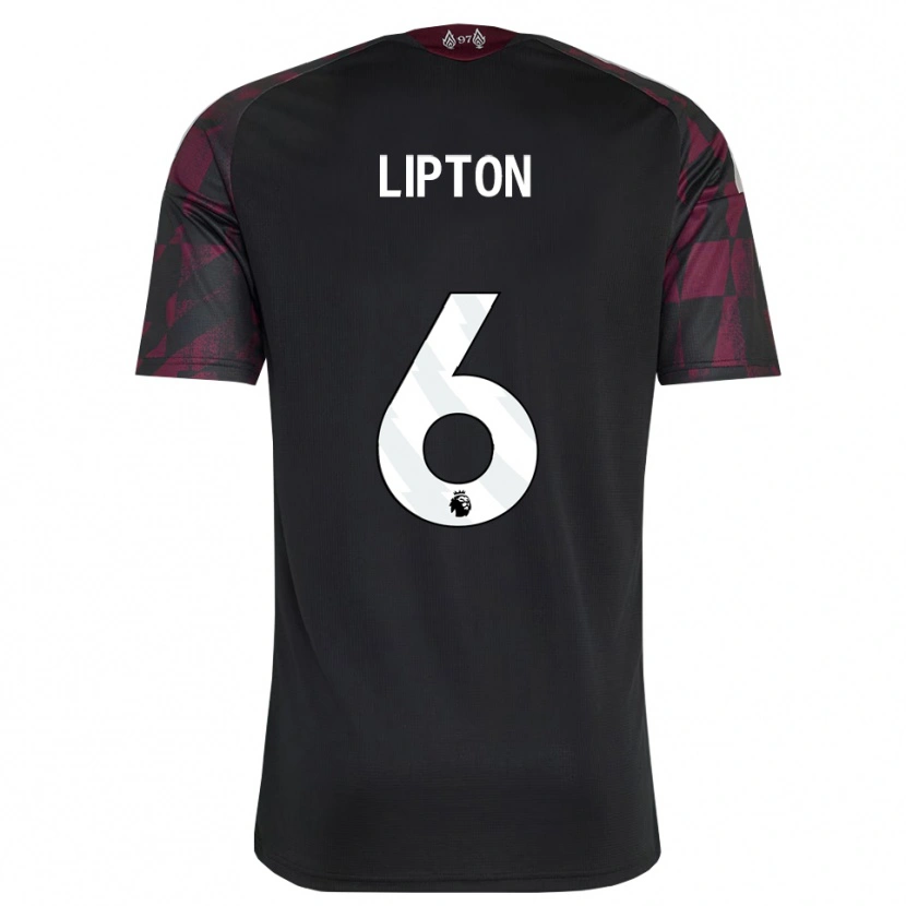 Danxen Kinder Joe Lipton #6 Schwarz Weiß Violett Ausweichtrikot Trikot 2026/27 T-Shirt Österreich