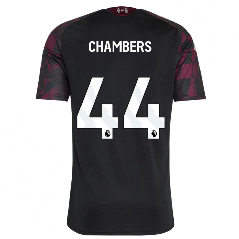 Danxen Kinder Luke Chambers #44 Schwarz Weiß Violett Ausweichtrikot Trikot 2026/27 T-Shirt Österreich