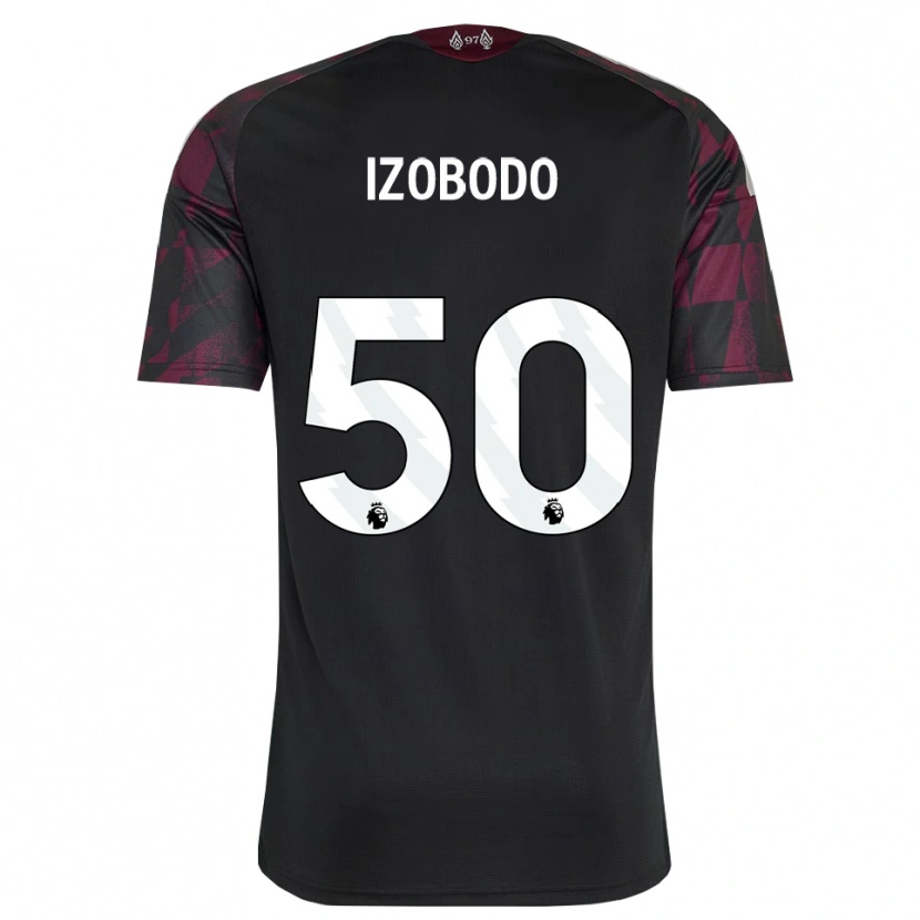 Danxen Kinder Elijah Izobodo John #50 Schwarz Weiß Violett Ausweichtrikot Trikot 2026/27 T-Shirt Österreich