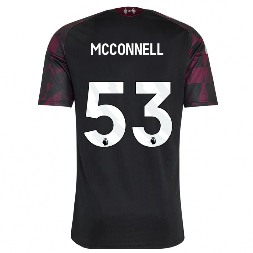 Danxen Kinder James Mcconnell #53 Schwarz Weiß Violett Ausweichtrikot Trikot 2026/27 T-Shirt Österreich