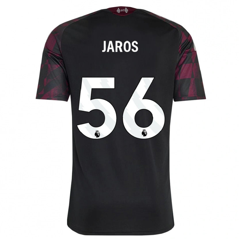 Danxen Kinder Vitezslav Jaros #56 Schwarz Weiß Violett Ausweichtrikot Trikot 2026/27 T-Shirt Österreich