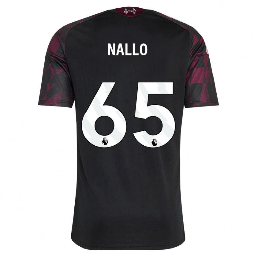 Danxen Kinder Amara Nallo #65 Schwarz Weiß Violett Ausweichtrikot Trikot 2026/27 T-Shirt Österreich