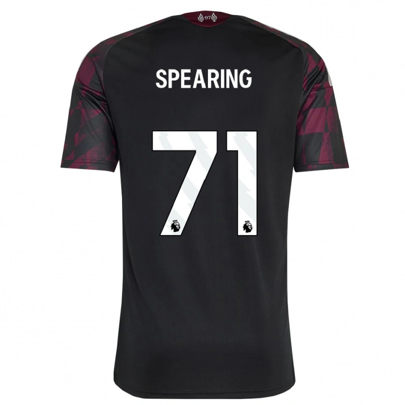 Danxen Kinder Jay Spearing #71 Schwarz Weiß Violett Ausweichtrikot Trikot 2026/27 T-Shirt Österreich
