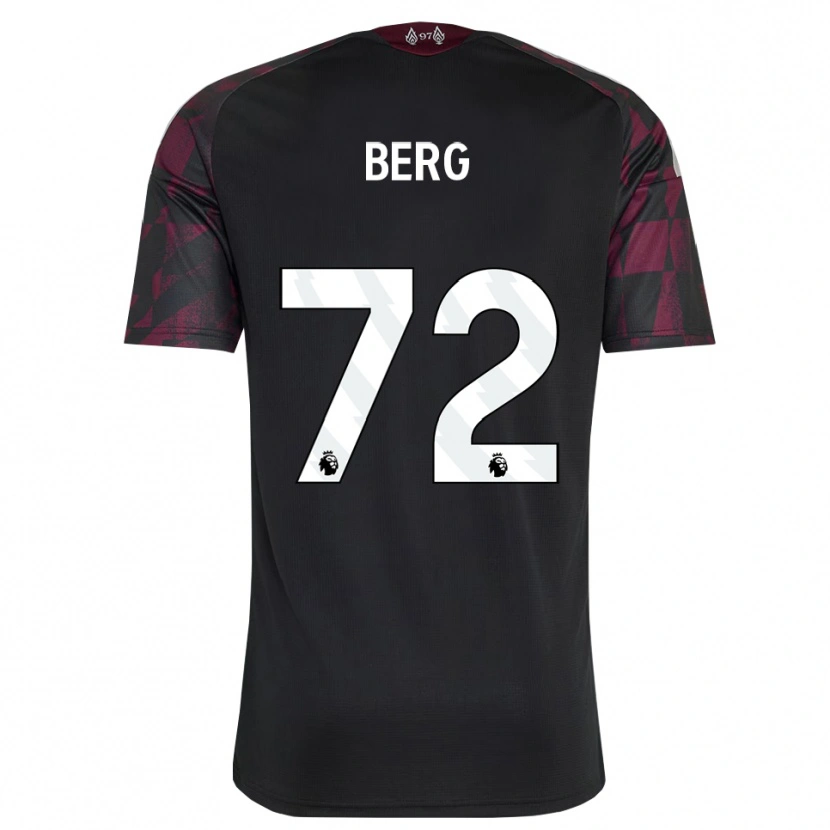 Danxen Kinder Sepp Van Den Berg #72 Schwarz Weiß Violett Ausweichtrikot Trikot 2026/27 T-Shirt Österreich