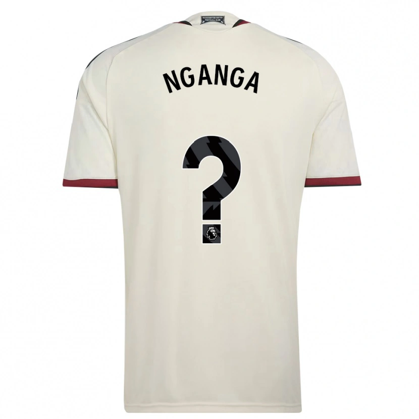 Danxen Kinder Jodie Nganga #0 Beige Schwarz Rot Ausweichtrikot Trikot 2026/27 T-Shirt Österreich