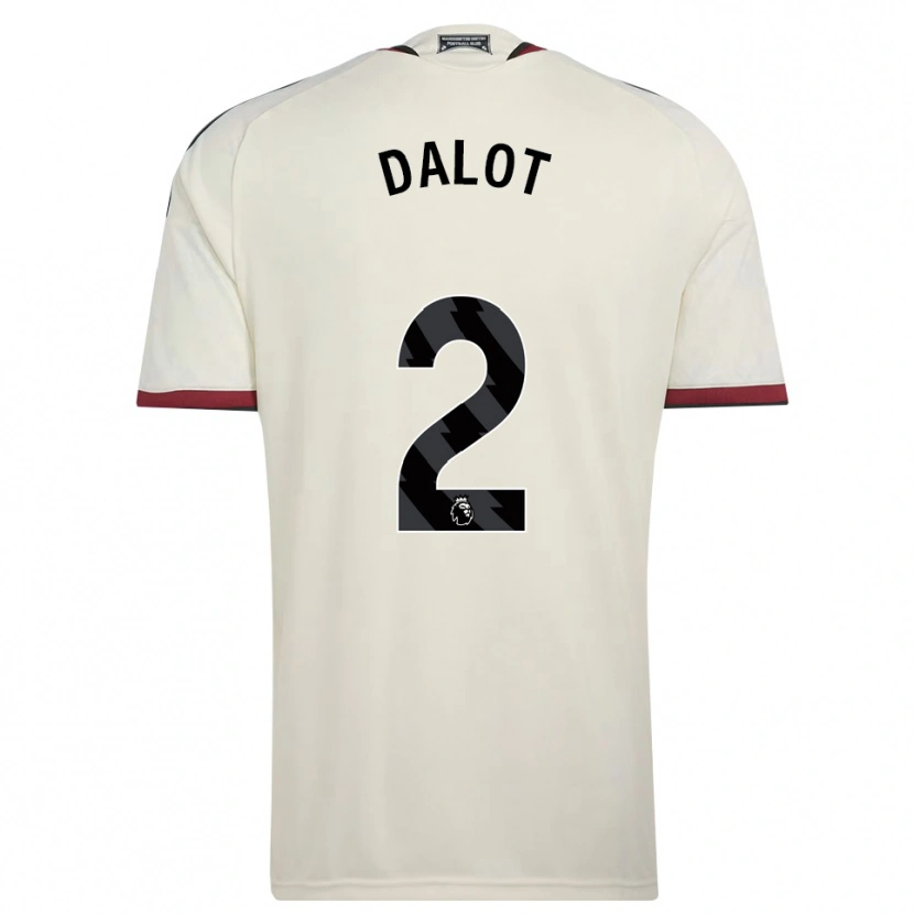 Danxen Kinder Diogo Dalot #2 Beige Schwarz Rot Ausweichtrikot Trikot 2026/27 T-Shirt Österreich