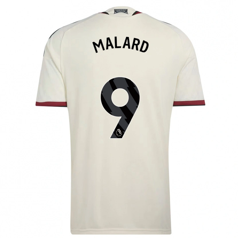 Danxen Kinder Melvine Malard #9 Beige Schwarz Rot Ausweichtrikot Trikot 2026/27 T-Shirt Österreich