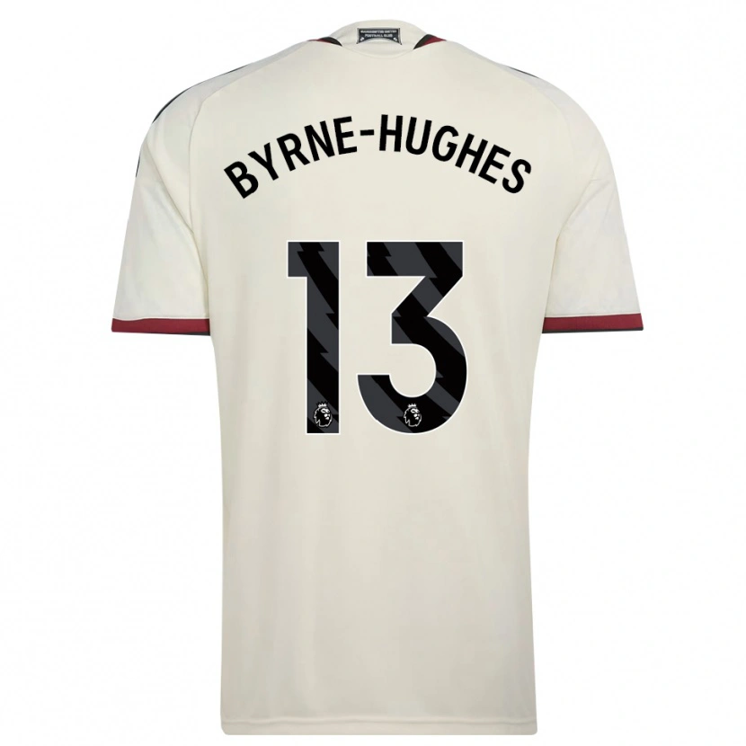 Danxen Kinder Cameron Byrne-Hughes #13 Beige Schwarz Rot Ausweichtrikot Trikot 2026/27 T-Shirt Österreich