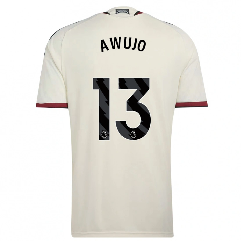 Danxen Kinder Simi Awujo #13 Beige Schwarz Rot Ausweichtrikot Trikot 2026/27 T-Shirt Österreich