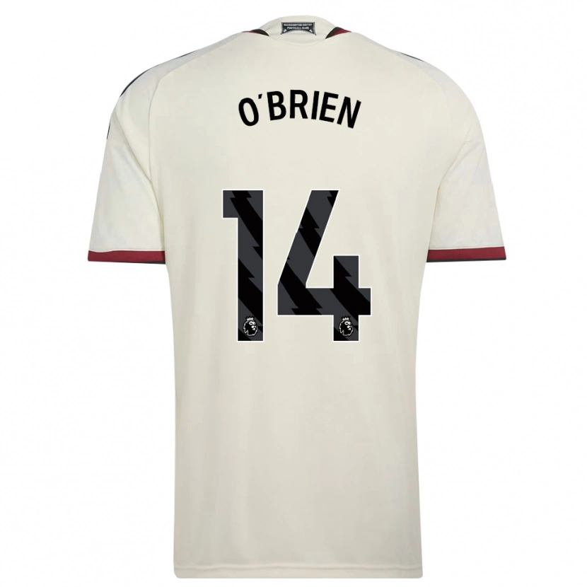Danxen Kinder Sam O'brien #14 Beige Schwarz Rot Ausweichtrikot Trikot 2026/27 T-Shirt Österreich