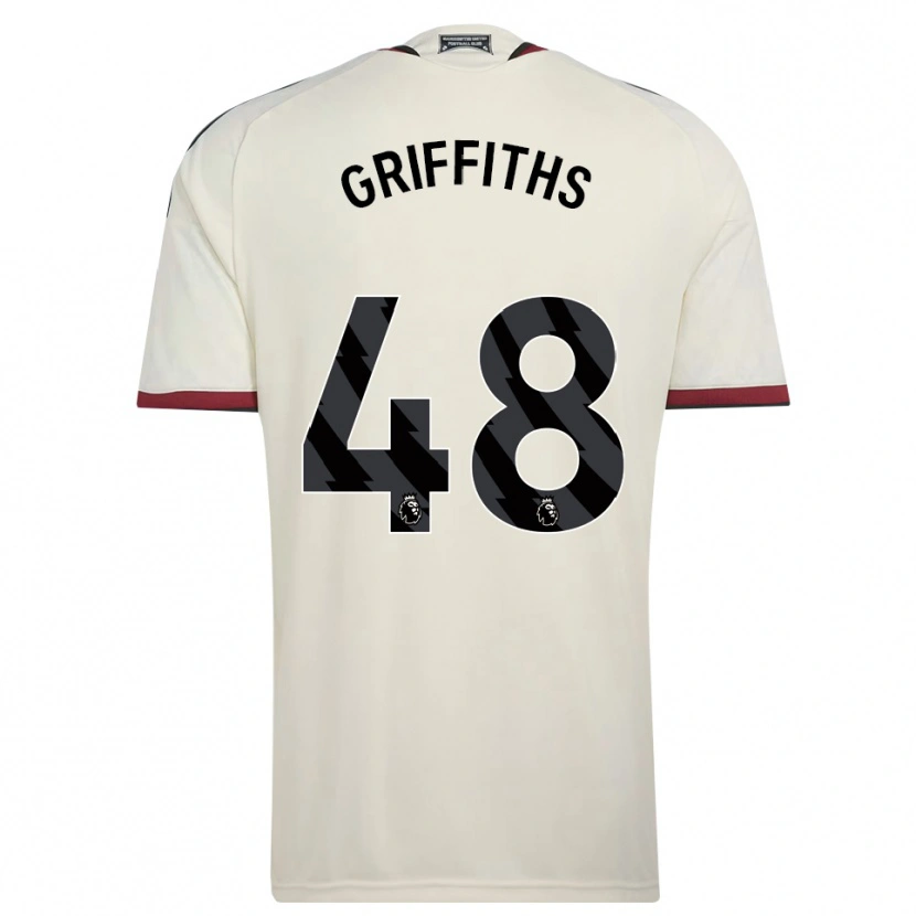 Danxen Kinder Mared Griffiths #48 Beige Schwarz Rot Ausweichtrikot Trikot 2026/27 T-Shirt Österreich
