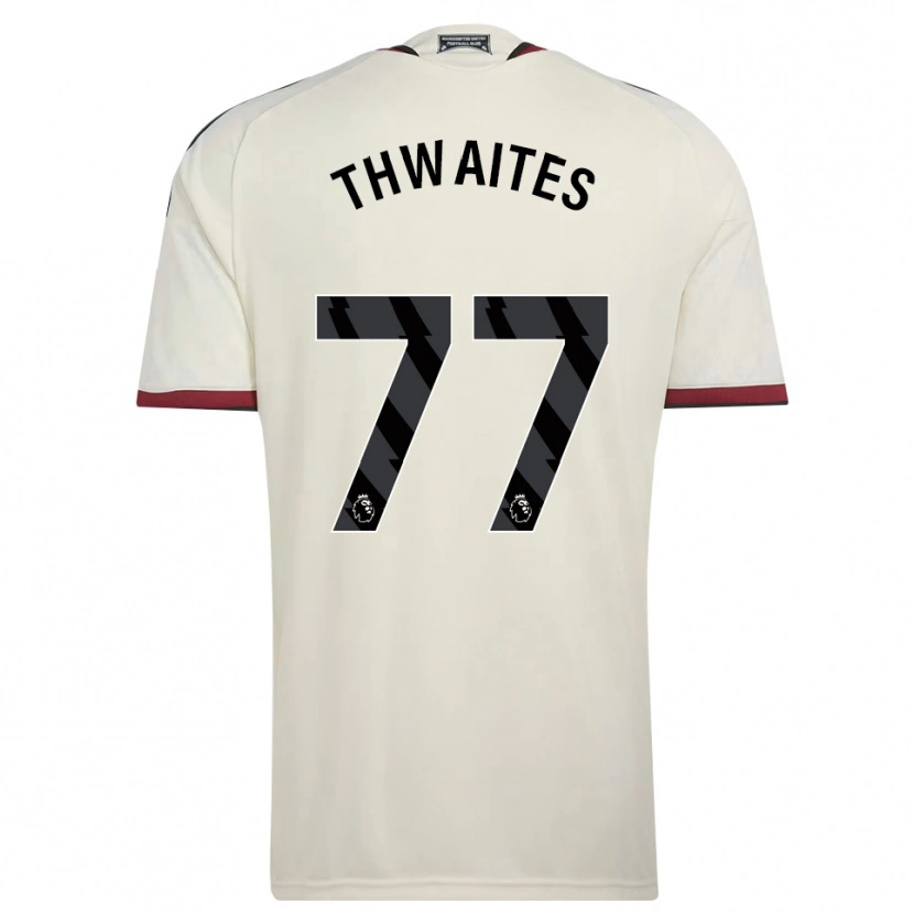 Danxen Kinder Jim Thwaites #77 Beige Schwarz Rot Ausweichtrikot Trikot 2026/27 T-Shirt Österreich