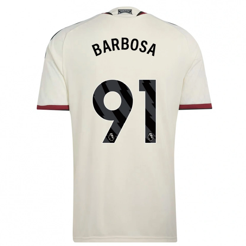 Danxen Kinder Neithan Barbosa #91 Beige Schwarz Rot Ausweichtrikot Trikot 2026/27 T-Shirt Österreich