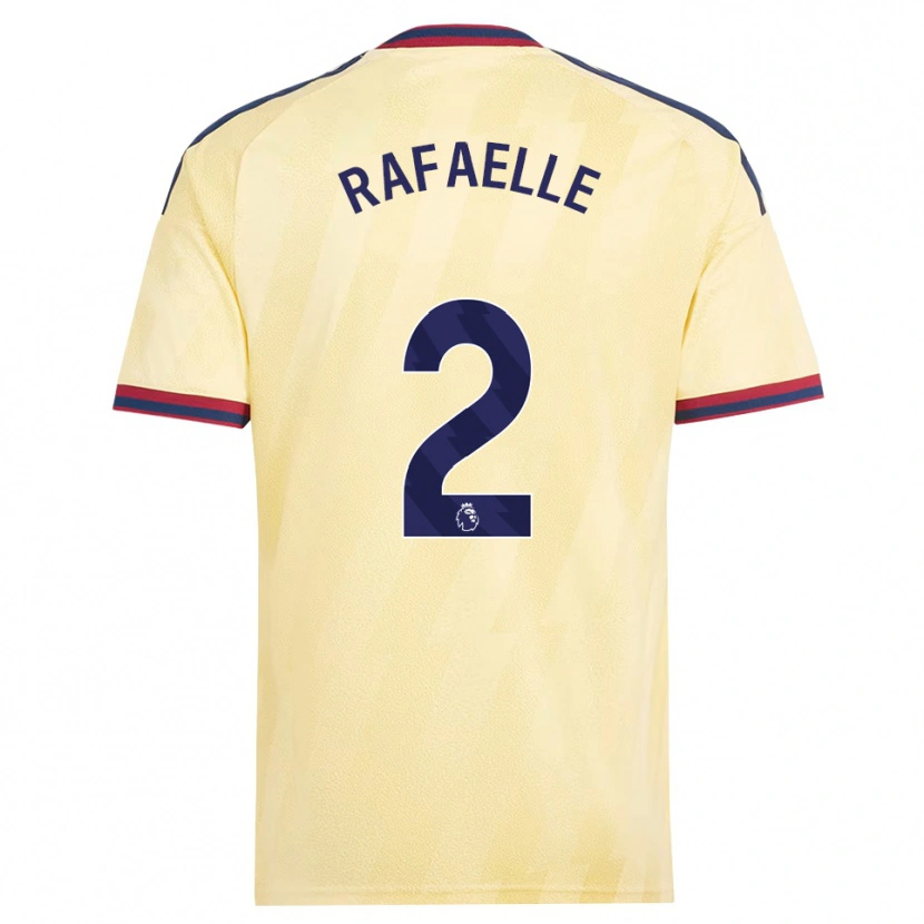 Danxen Kinder Rafaelle Souza #2 Hell Gelb Mitternachtsblau Ausweichtrikot Trikot 2026/27 T-Shirt Österreich