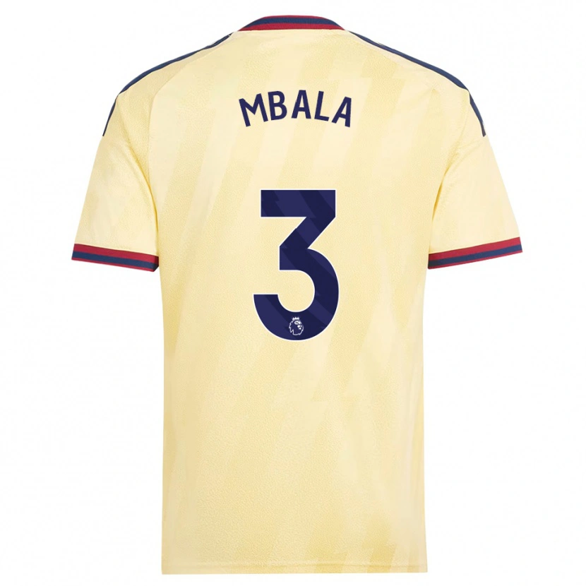 Danxen Kinder Elyon Mbala #3 Hell Gelb Mitternachtsblau Ausweichtrikot Trikot 2026/27 T-Shirt Österreich
