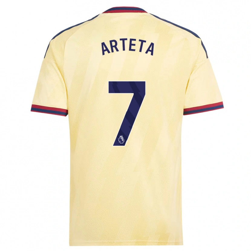 Danxen Kinder Gabriel Arteta #7 Hell Gelb Mitternachtsblau Ausweichtrikot Trikot 2026/27 T-Shirt Österreich