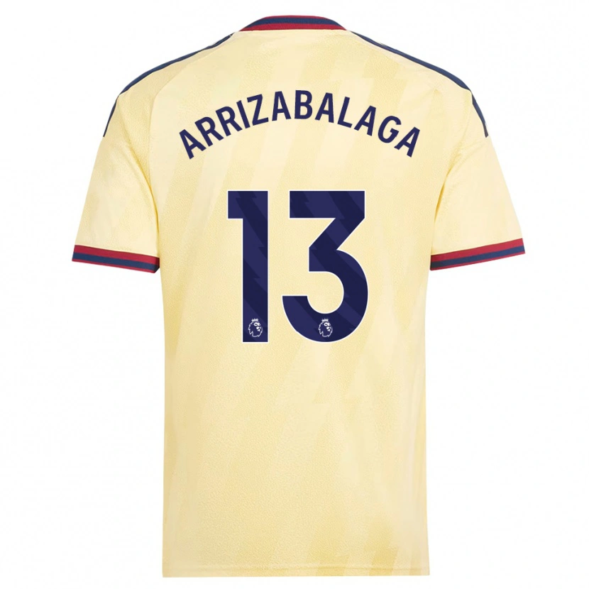 Danxen Kinder Kepa Arrizabalaga #13 Hell Gelb Mitternachtsblau Ausweichtrikot Trikot 2026/27 T-Shirt Österreich