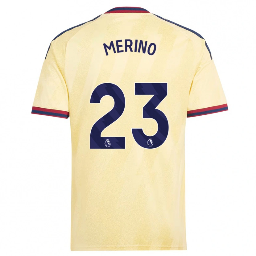 Danxen Kinder Mikel Merino #23 Hell Gelb Mitternachtsblau Ausweichtrikot Trikot 2026/27 T-Shirt Österreich